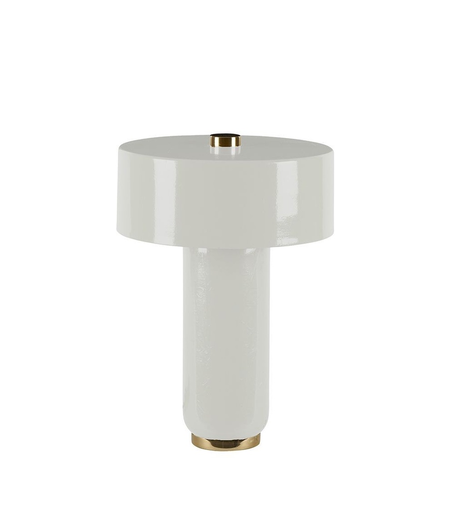 Lampe Manto émaillée 29x42(h) (Blanc)