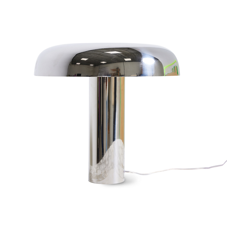 Mushroom table lamp Chromé H38