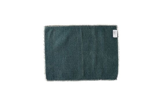 Set de table coton 50x35cm franges Frivole