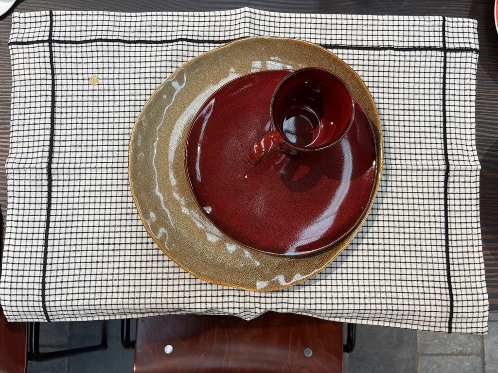 Lot de 2 sets de table Gustave Caviar 40