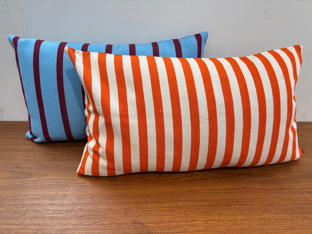 Housse de coussin coloré coton épais 30x50