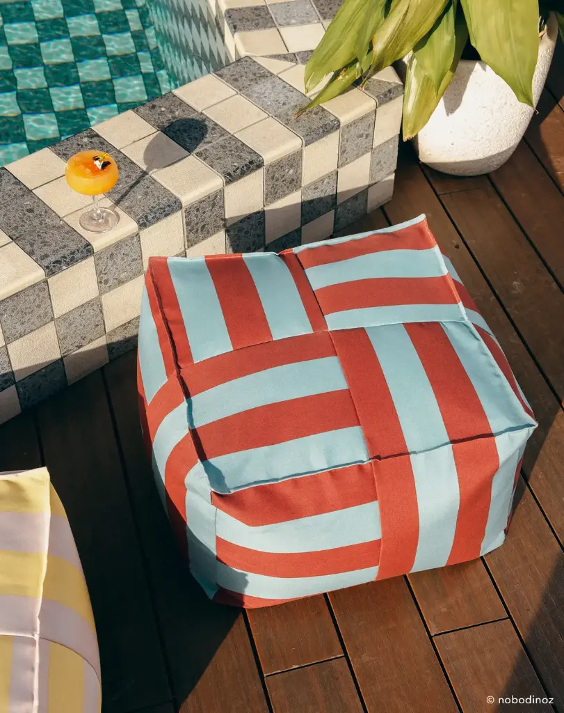 Pouf outdoor Beanbag adulte 55X55X35
