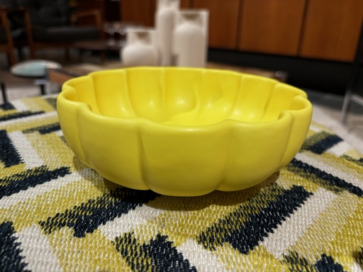 Bol Bitossi jaune fleur d16x6(h)