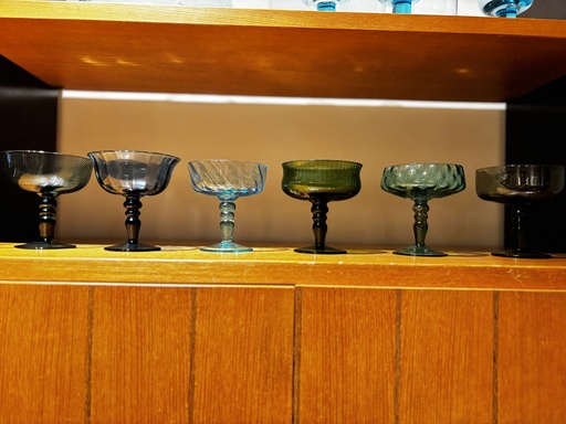 Set de 6 coupes Bitossi déparaillées