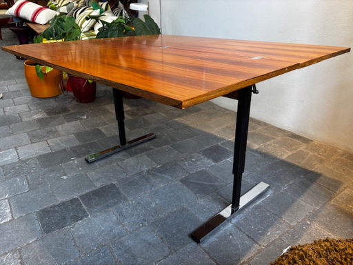 Bureau tablette palissandre livre ouvert 135x75xH72