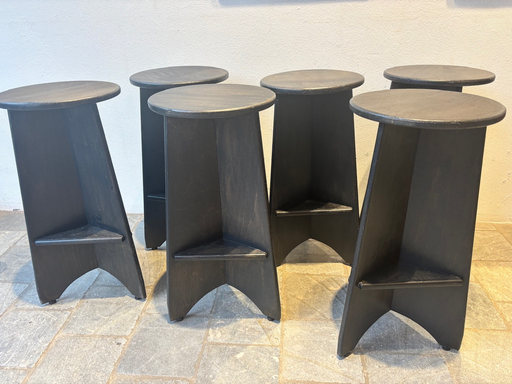 Paire de tabourets ilot cuisine déstructuré