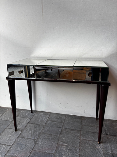 Coiffeuse en miroir 87x42,5x73,5cm