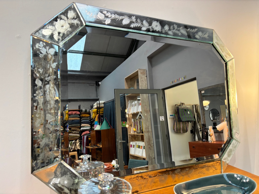 Miroir à facettes vénitien