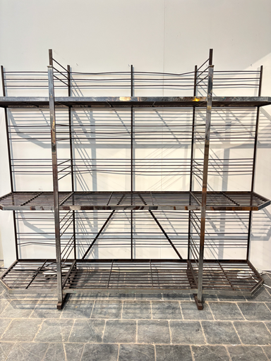 Etagère boulanger en métal 