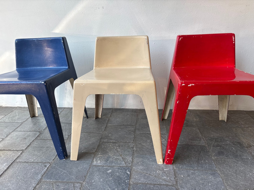 Chaise Tekta en fibre prix pièce 