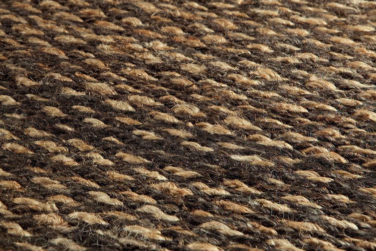 Tapis Chanvre Chiné Chocolat 607/001