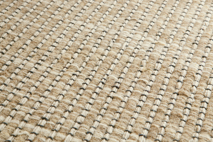 Tapis Laine et Coton Tissé 408/002 (140x240, Beige)