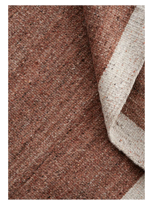 Tapis Ledro Bord Écru