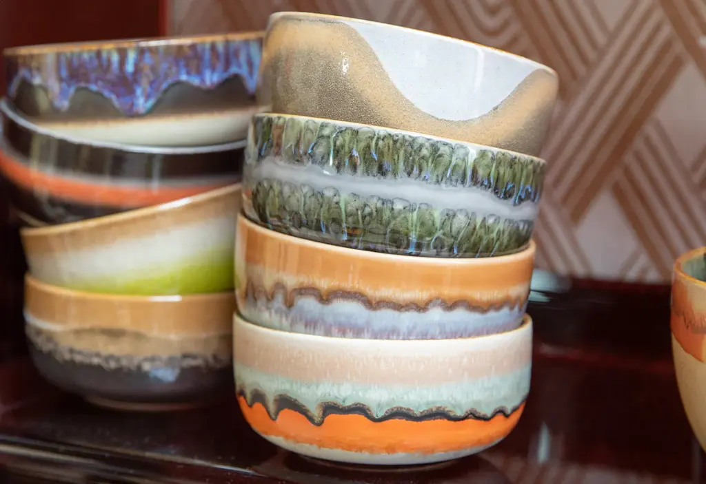 70s Ceramics: Dessert Bowl 12.5x12.5x(H)6cm