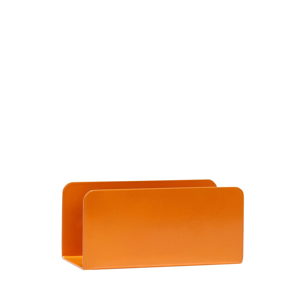 Support métal orange 15x7xh7cm