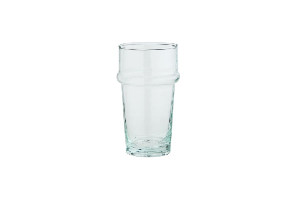 4 verres recyclés Beldi  (Transparent)