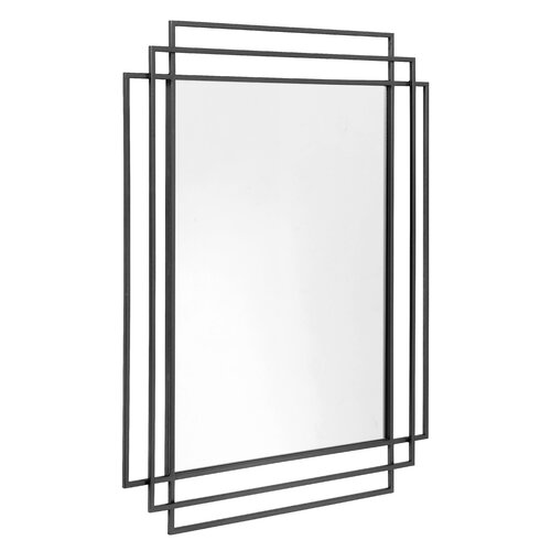 Miroir square 76x97 (Noir)