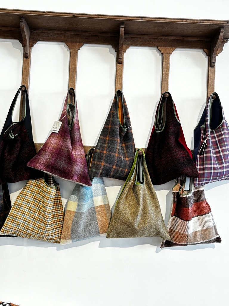 Sac Shopper Vintage Fabric Unique 40x55