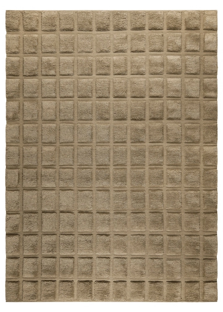 Tapis Loha en laine (Beige, Sur Mesure/M2)