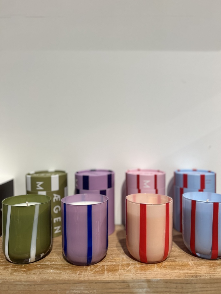 Bougie Maegen Lignes coloré