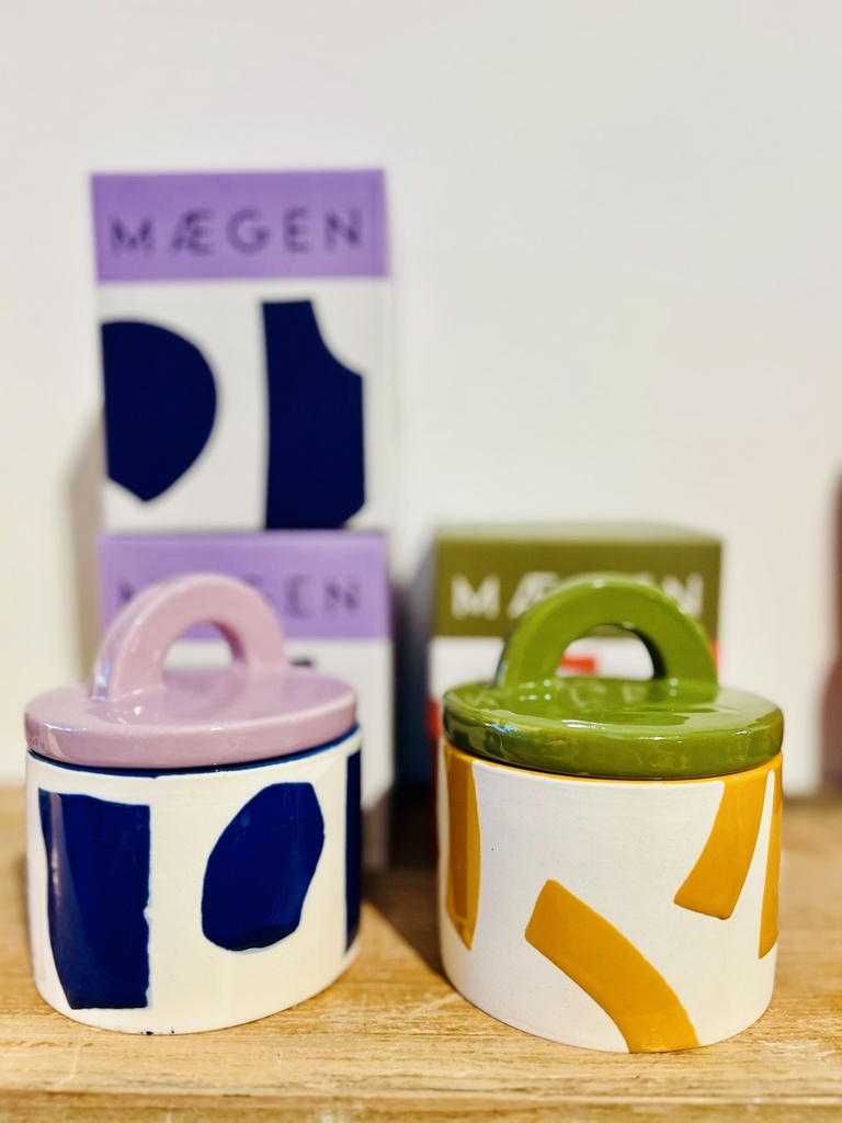 Bougie Pablo céramique couvercle