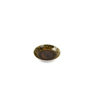Bol vert brun D21x5(h)