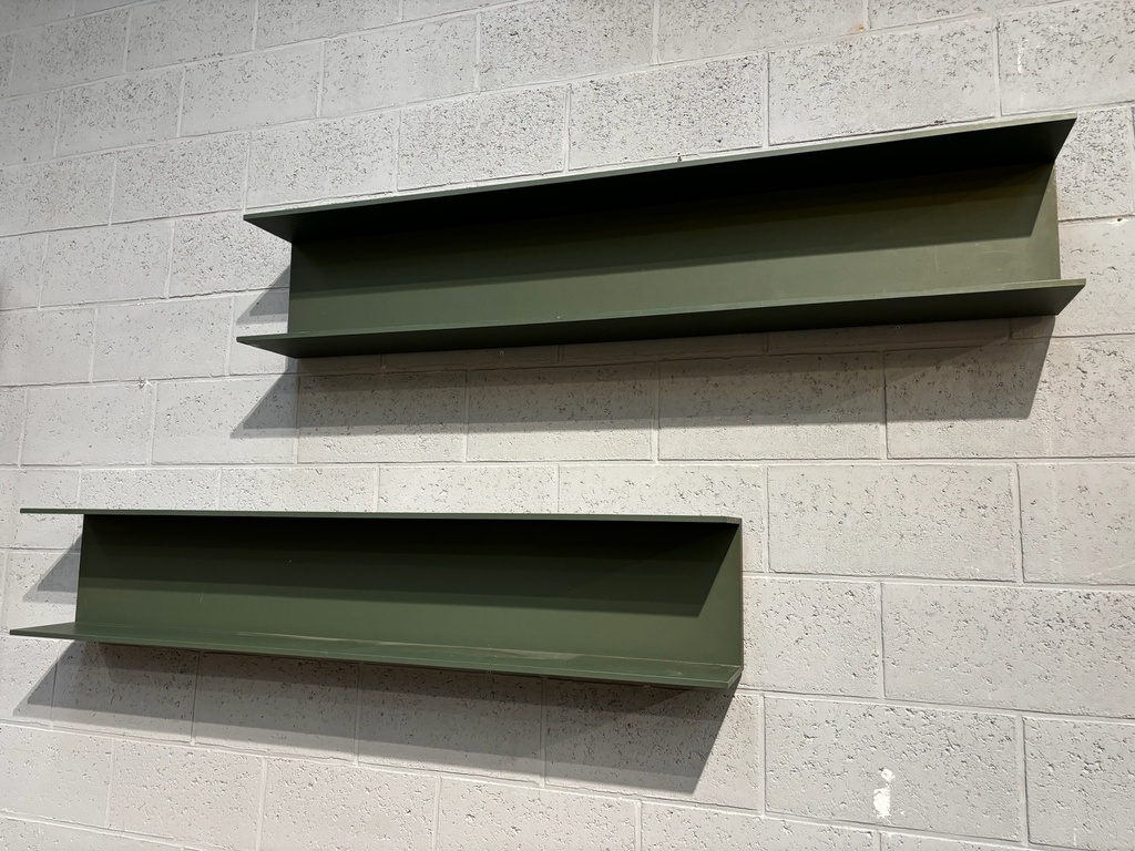 Paire d'étagères de Wilhelm Renz 150x20x26,5cm