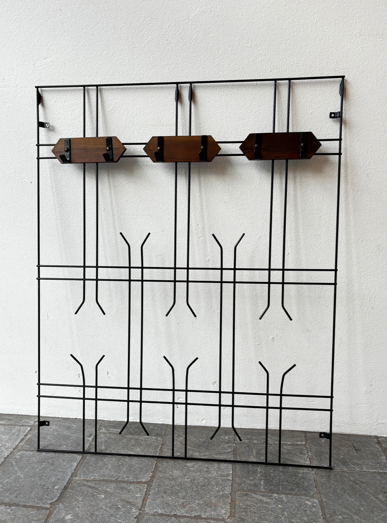 Porte manteaux fil métal