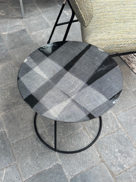 Table bout de canapé effet bandage heerenhuis