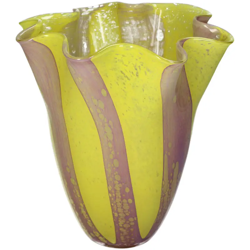 Vase Jaune 21x21x25