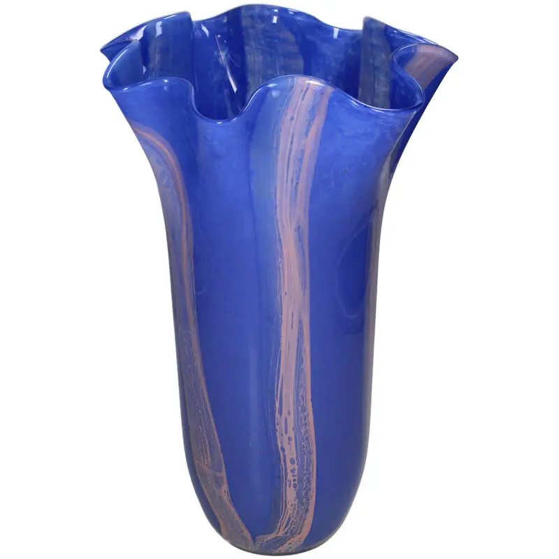 Vase Bleu 21x21x35