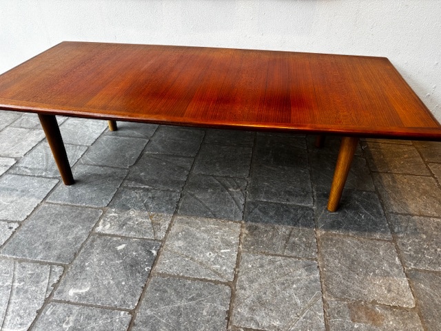 Table basse vintage danoise 120x60xh35