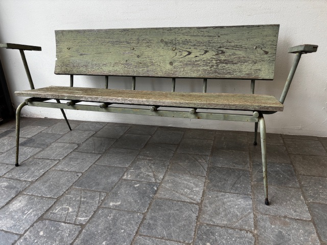 Banc de jardin années 50