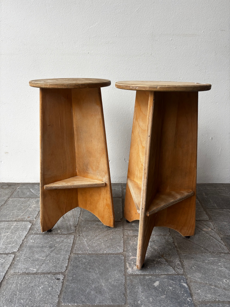 Paire de tabourets ilot cuisine déstructuré