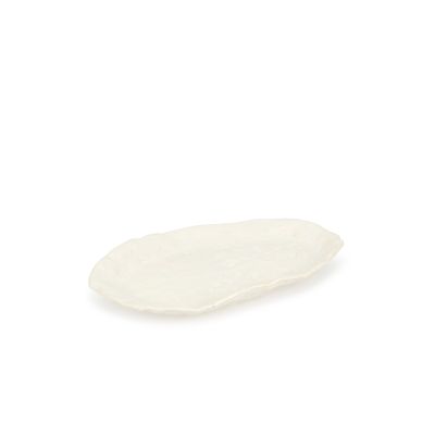 Plateau ovale Nomad irrégulier Beige (27.5x17x2)