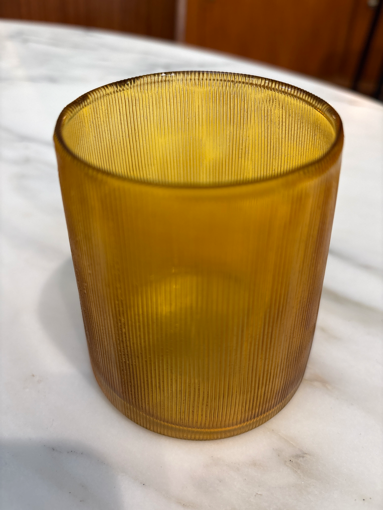 Photophore thin amber M d8.5x9.5