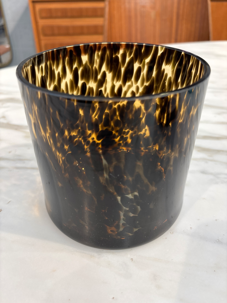 Vase léopard medium12x12