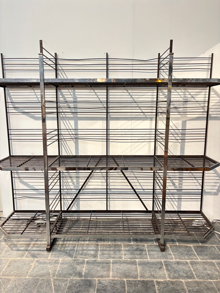 Etagère boulanger en métal 