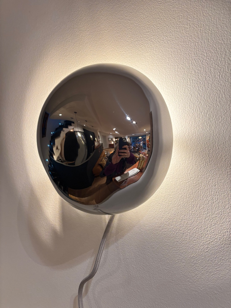 Applique Orb boule, chrome