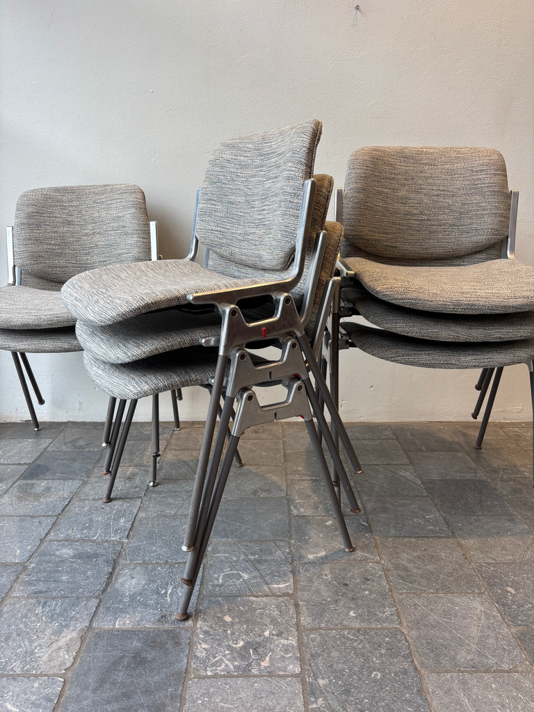 8 Chaises DSC Castelli Tissu Marie's Corner