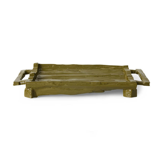 Plateau de Teun Zwets L 53 cm, T 25 cm, H 8 cm