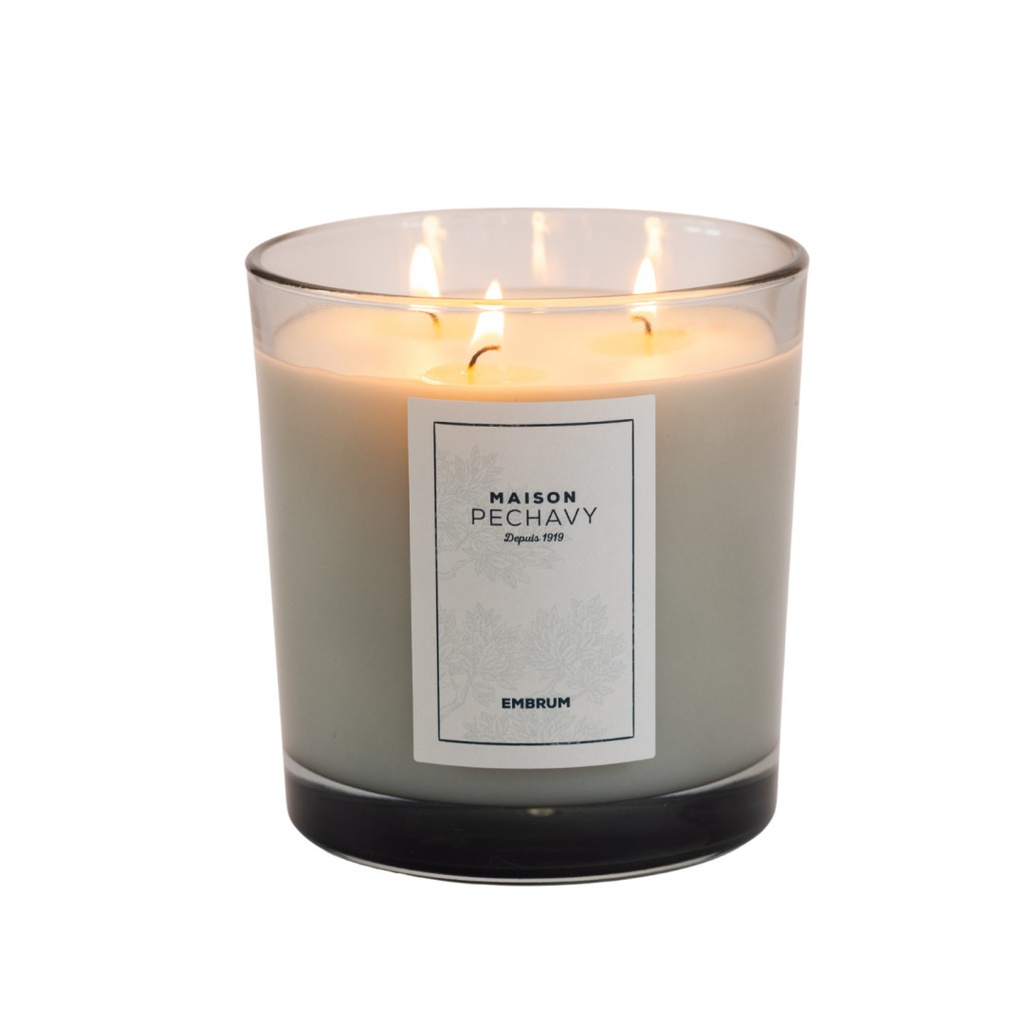 Bougie Pechavy dans Verre Fumé