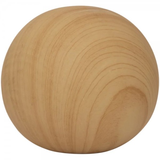 Boule Déco Effet Bois D12