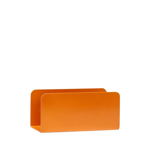 Support métal orange 15x7xh7cm