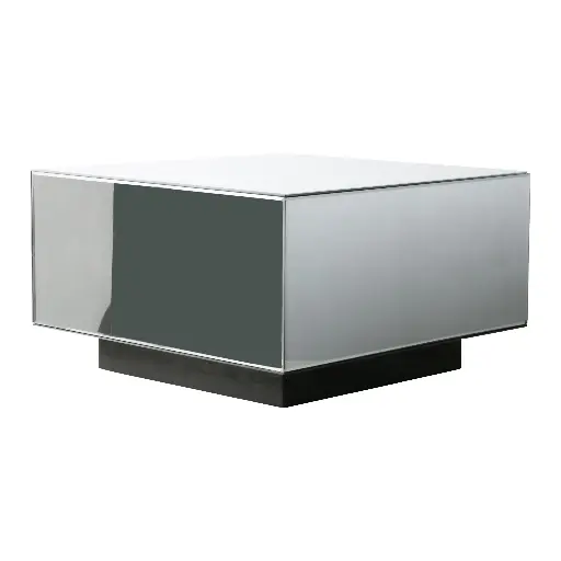 Table basse miroir 60x60xh35