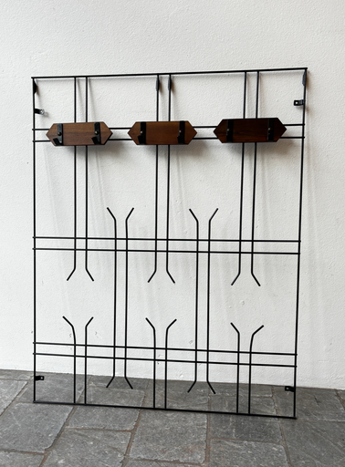 Porte manteaux fil métal