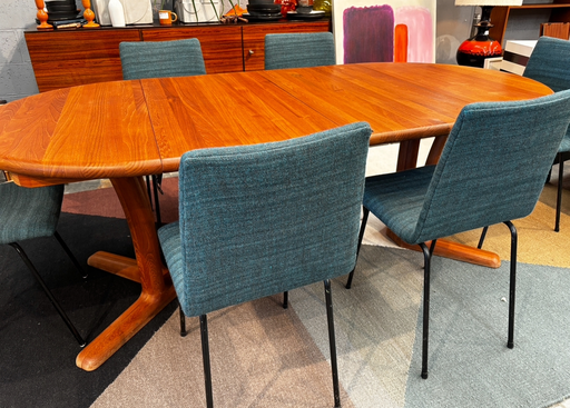table s-à-m danoise ronde 1m+2 all de 50xH73,5cm
