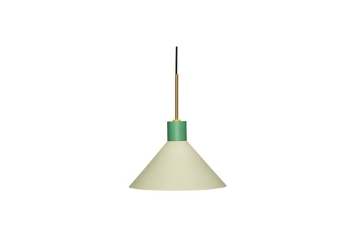 Suspension conique vert d35x38(h)