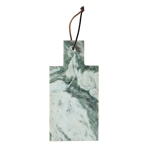 Planche à découper en marbre vert 15x30x1,5 cm