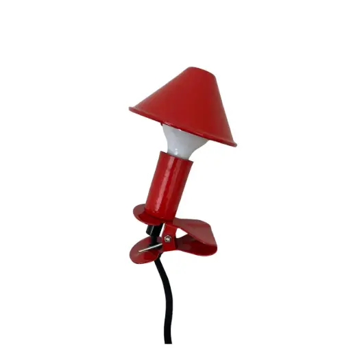 Lampe Clip Mush Room rouge ou noir